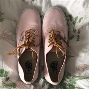 Light pink Vans